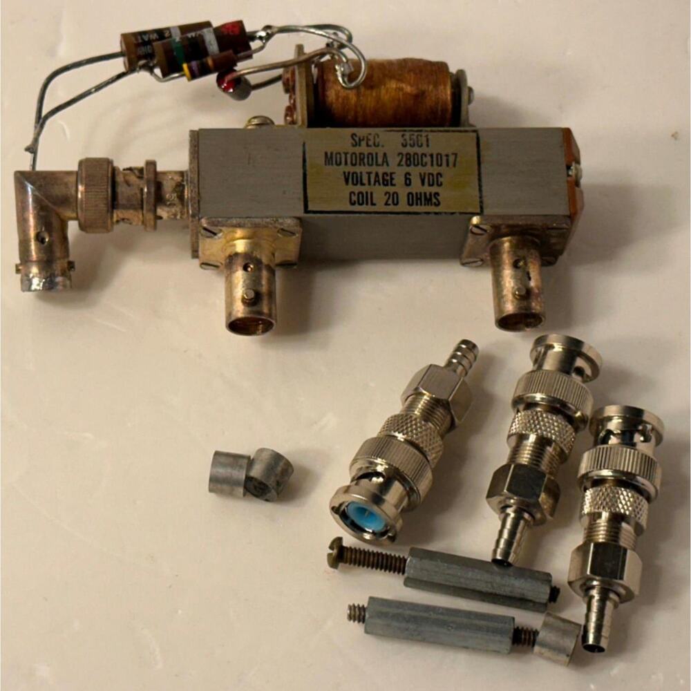 Vintage Motorola Relay Spec 3561 280C1017 Voltage 6 VDC Coil 20 Ohms